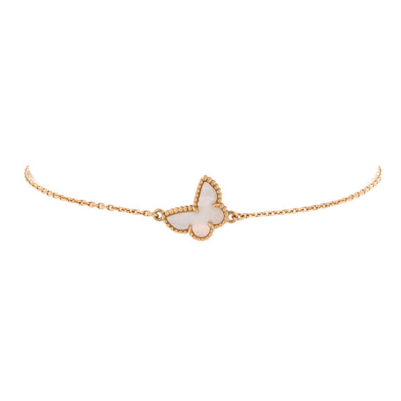 Van Cleef & Arpels Sweet Alhambra Butterfly Bracelet